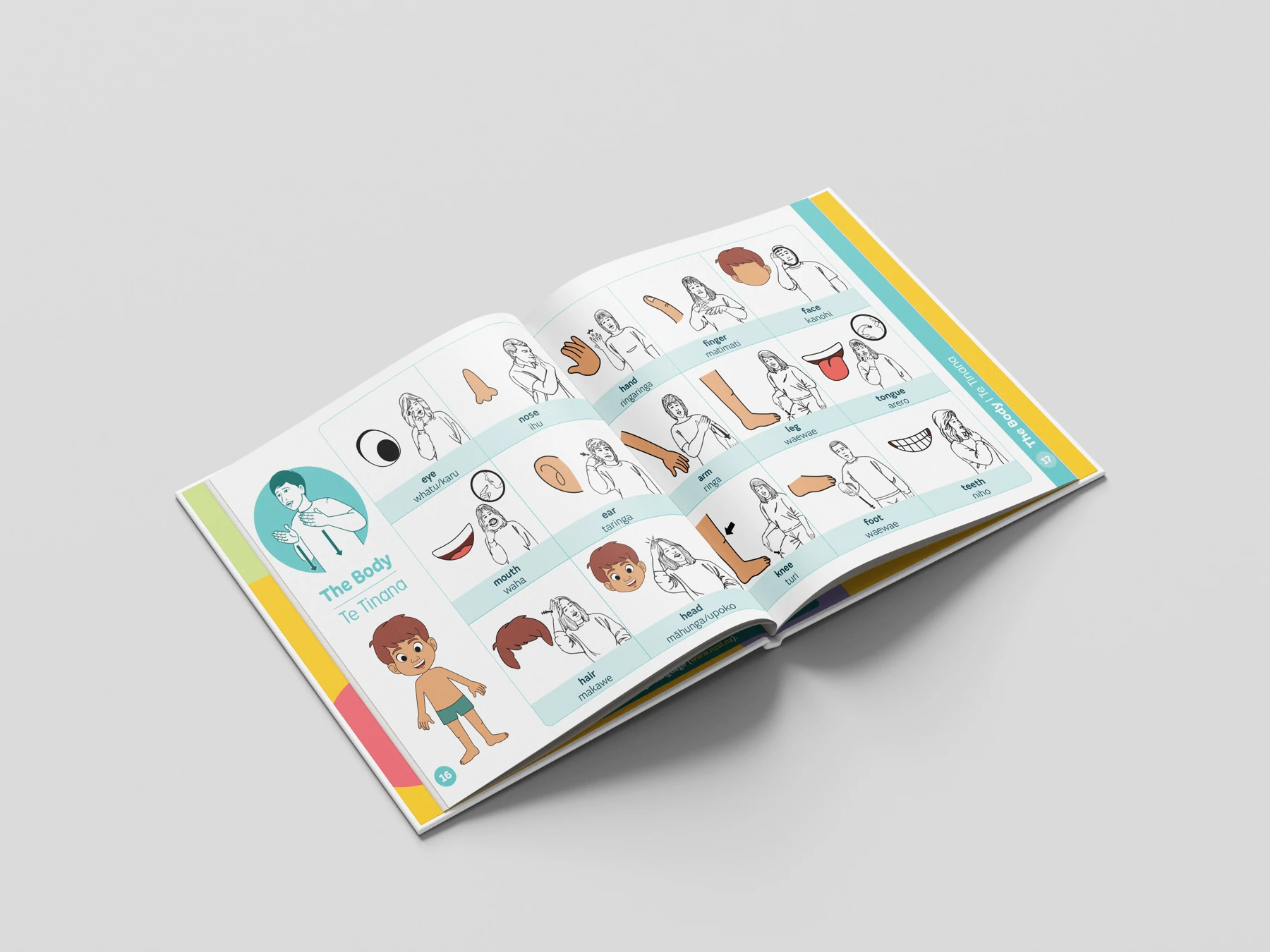 Come Sign With Us — colourful learning spread