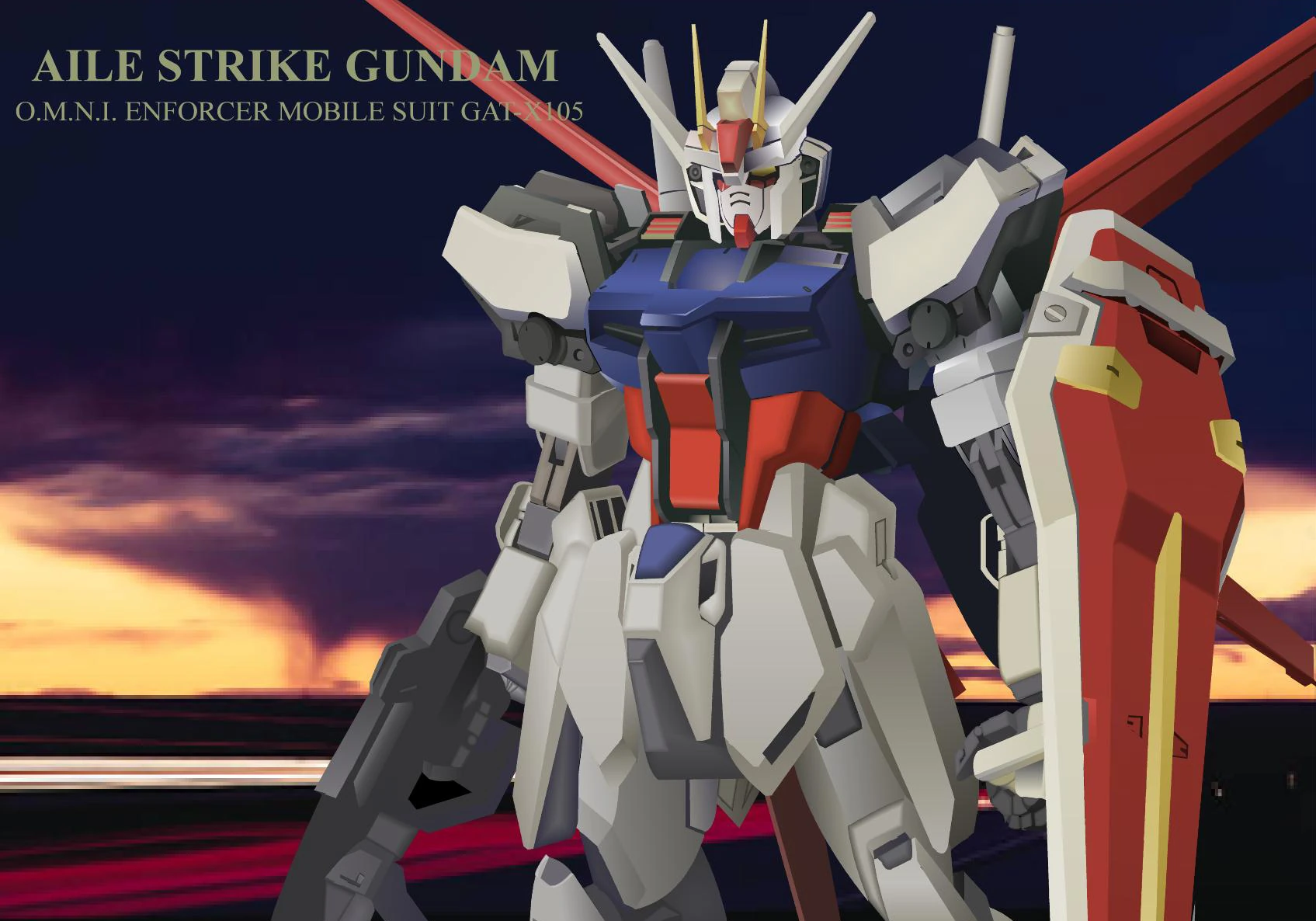 Gundam digital artwork