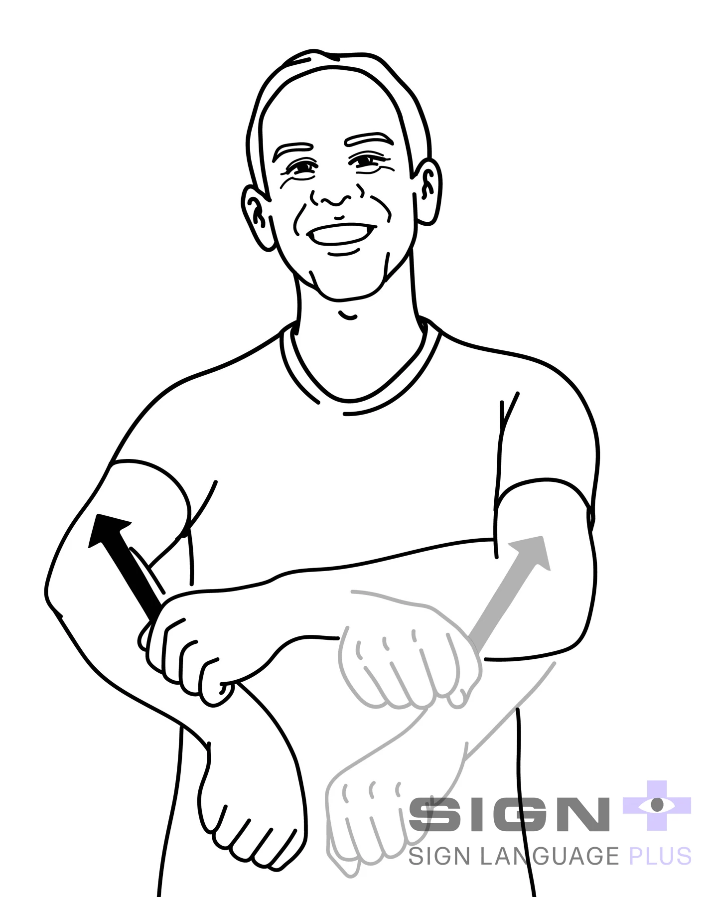 Hamish Mabon-Ross — line-drawn sign-name portrait